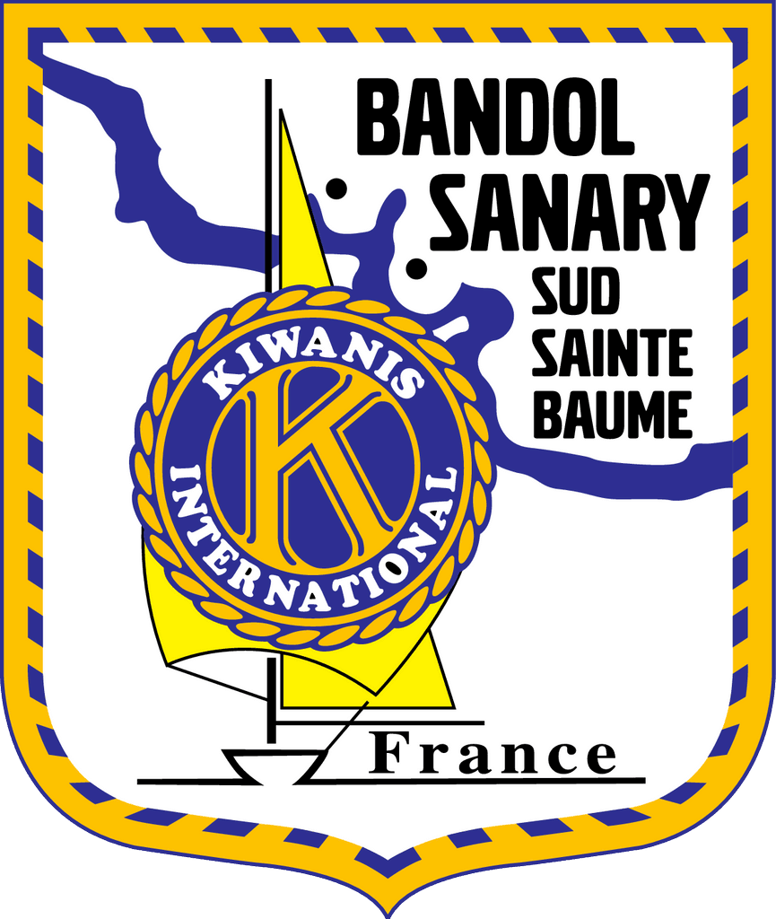 Fanion Kiwanis Bandol Sanary